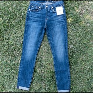 NWT** 7 For all Mankind Josefina Skinny Boyfriend